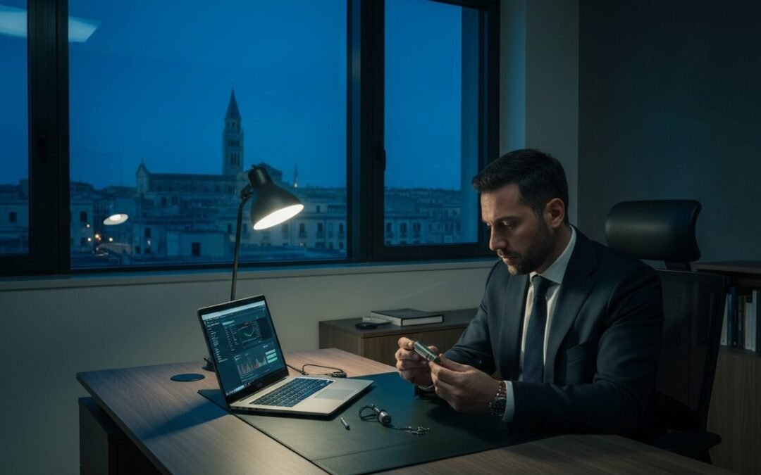 Controllo ambientale da cimici elettroniche a Trani per aziende